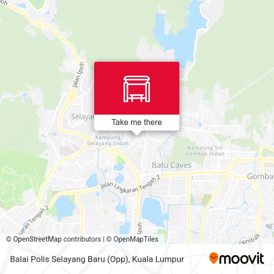 Balai Polis Selayang Baru (Opp) map