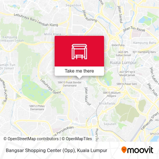 Bangsar Shopping Center (Opp) map