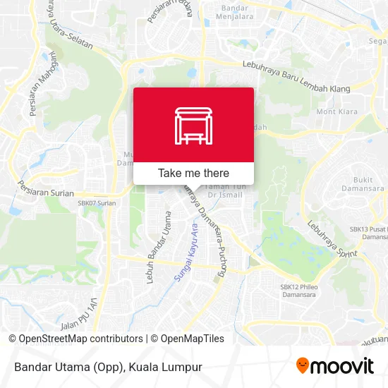 Bandar Utama (Opp) map