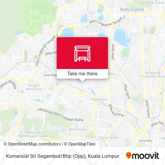 Komersial Sri Segambut / Bhp (Opp) map