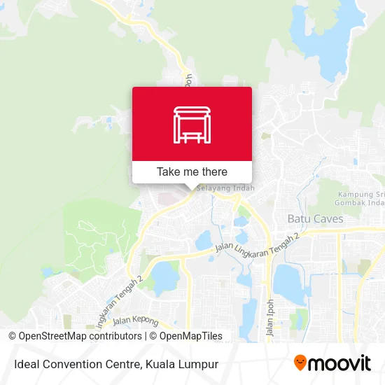 Ideal Convention Centre map