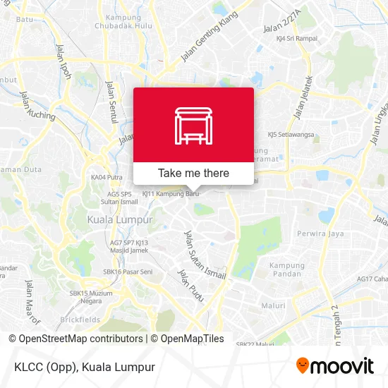 KLCC (Opp) map