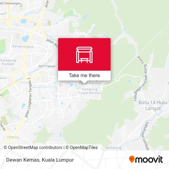 Dewan Kemas map