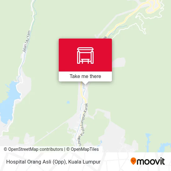 Hospital Orang Asli (Opp) map