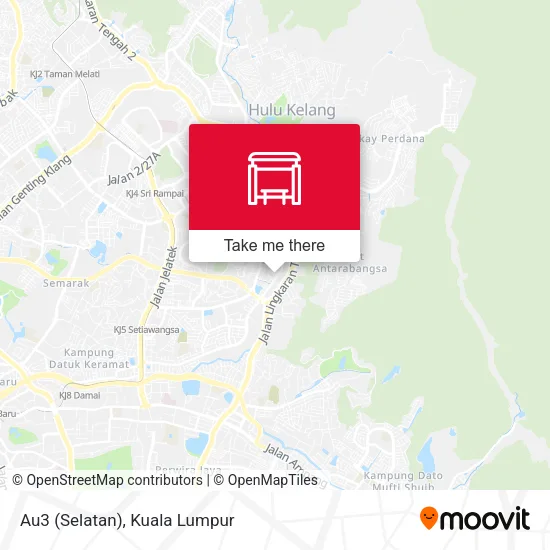 Au3 (Selatan) map