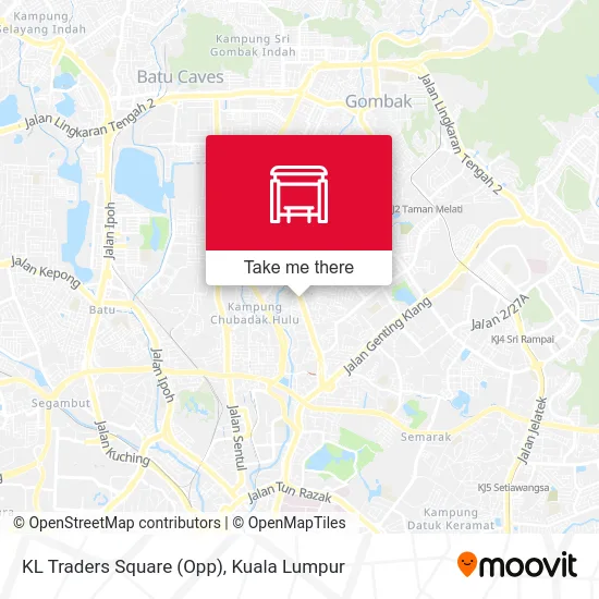 KL Traders Square (Opp) map