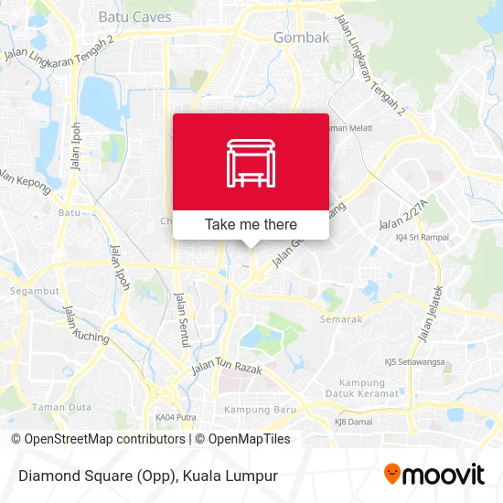 Diamond Square (Opp) map