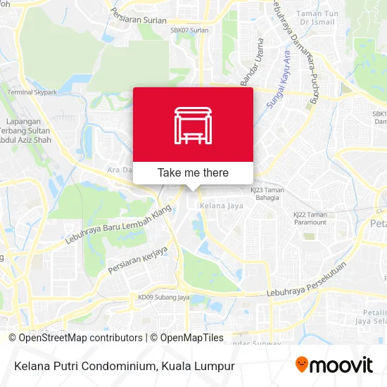 Kelana Putri Condominium map