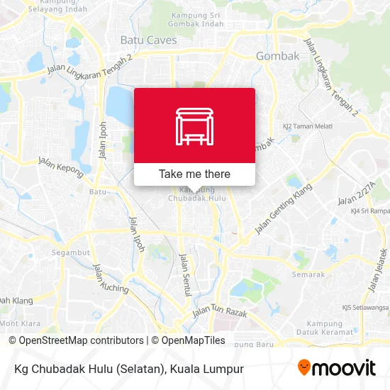 Kg Chubadak Hulu (Selatan) map