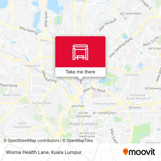 Wisma Health Lane map
