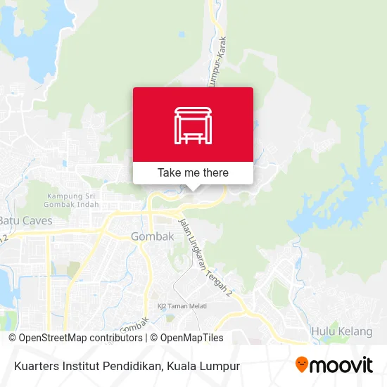 Kuarters Institut Pendidikan map