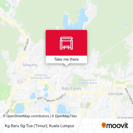 Kg Baru Sg Tua (Timur) map