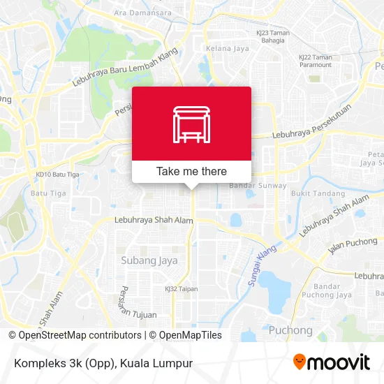 Kompleks 3k (Opp) map