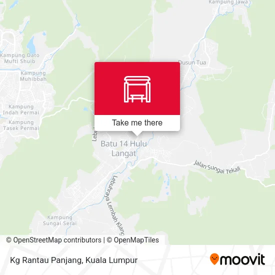 Kg Rantau Panjang map