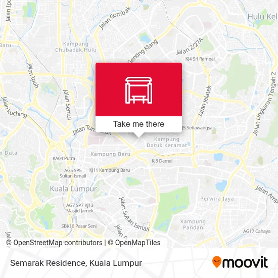 Semarak Residence map