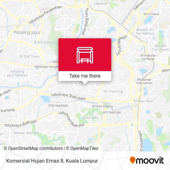 Komersial Hujan Emas 8 map