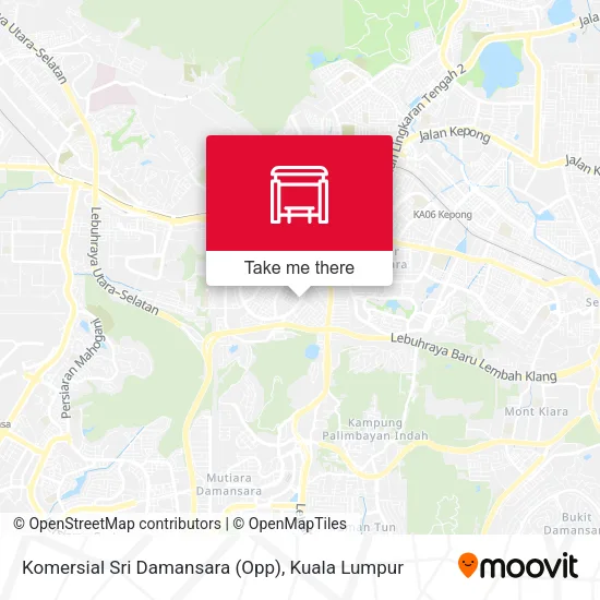 Komersial Sri Damansara (Opp) map