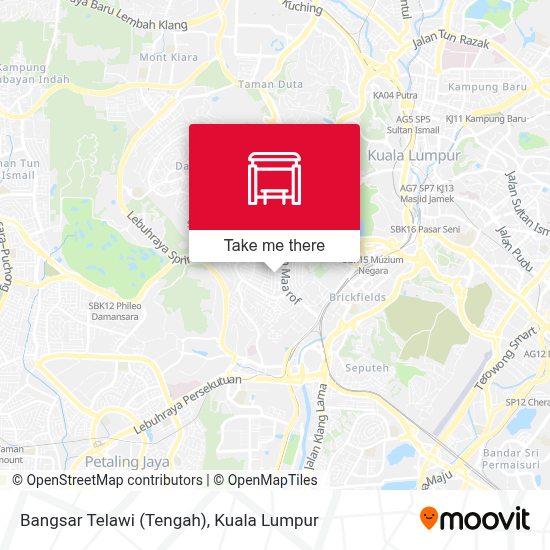 Bangsar Telawi (Tengah) stop - Routes, Schedules, and Fares