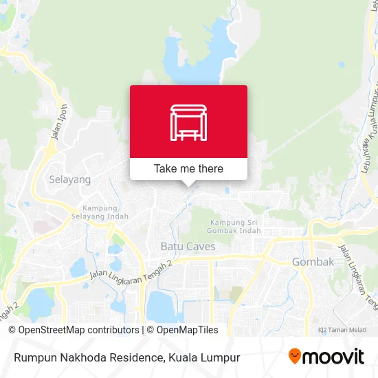 Rumpun Nakhoda Residence map