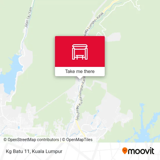 Kg Batu 11 map