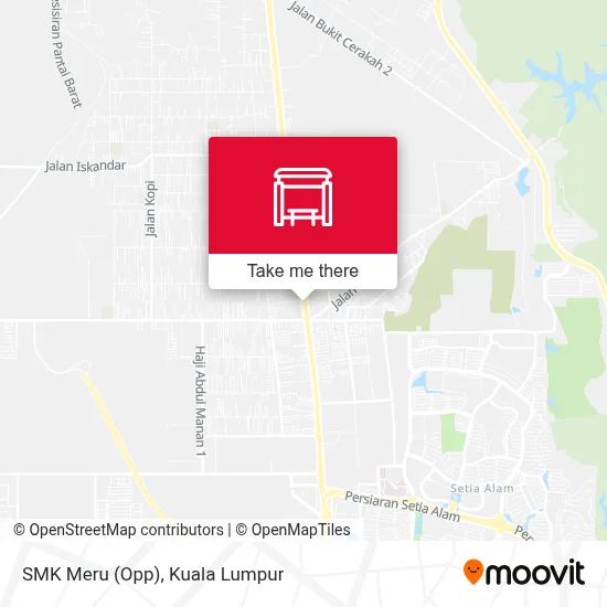 SMK Meru (Opp) map