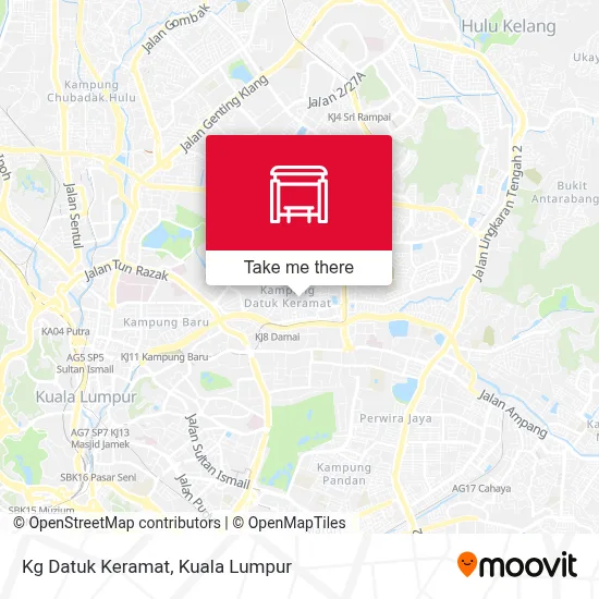 Kg Datuk Keramat map