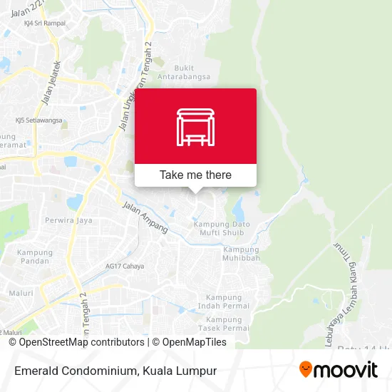 Emerald Condominium map