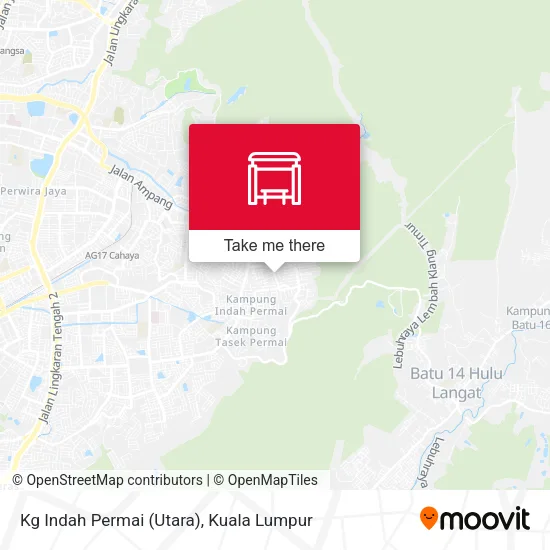 Kg Indah Permai (Utara) map