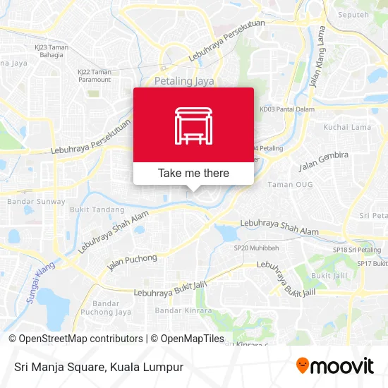 Sri Manja Square map