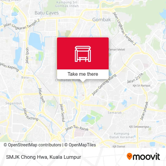 SMJK Chong Hwa map
