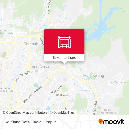 Kg Klang Gate map