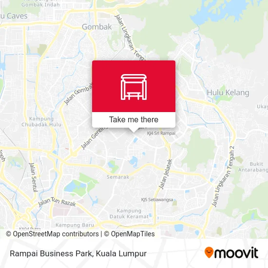 Rampai Business Park map