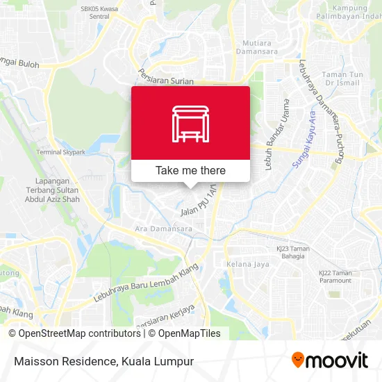Maisson Residence map