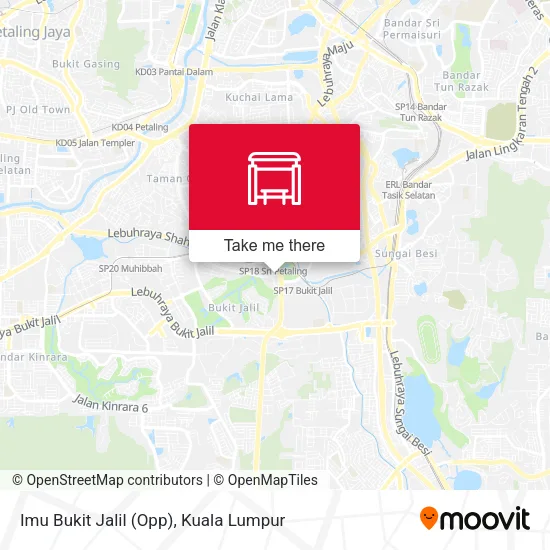 Imu Bukit Jalil (Opp) map