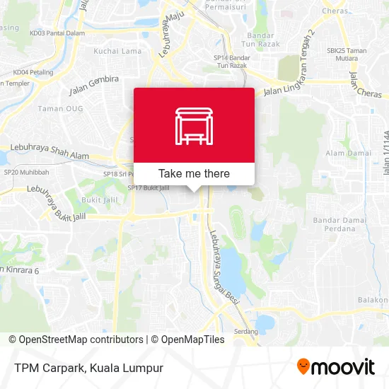 TPM Carpark map