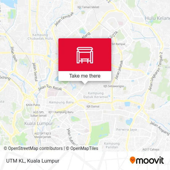 UTM KL map