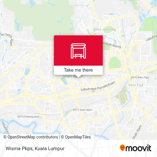 Wisma Pkps map