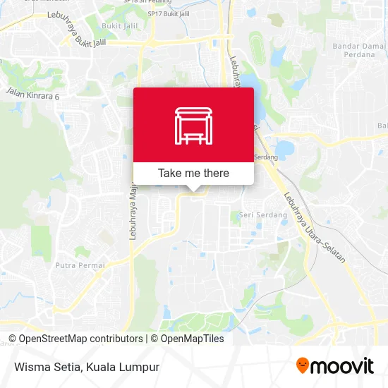 Wisma Setia map