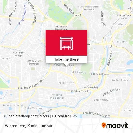Wisma Iem map