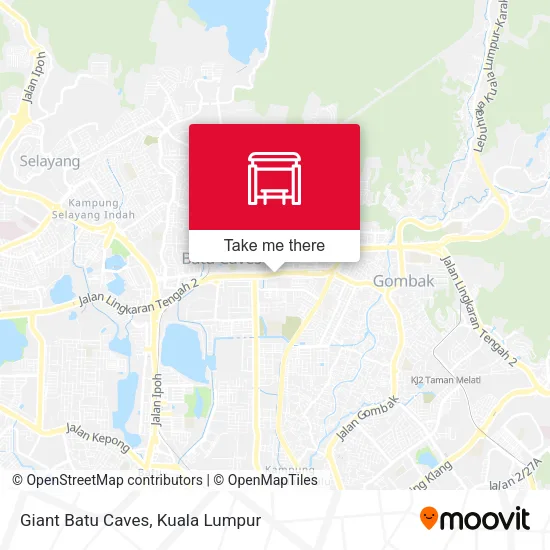 Giant Batu Caves map