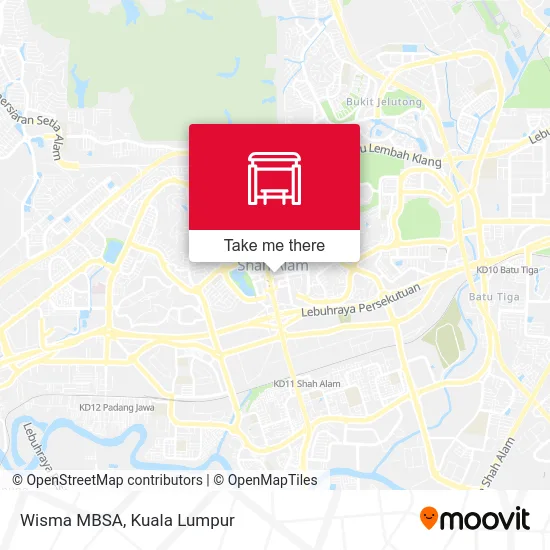 Wisma MBSA map