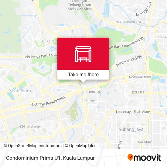 Condominium Prima U1 map