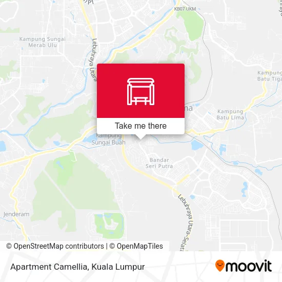 Apartment Camellia map