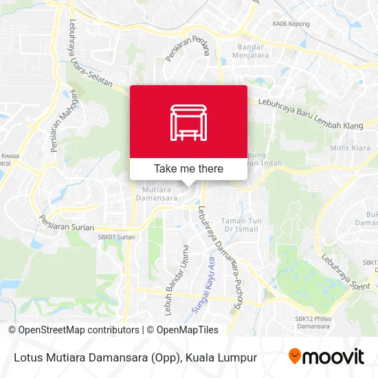 Lotus Mutiara Damansara (Opp) map