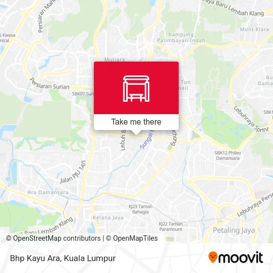Bhp Kayu Ara map