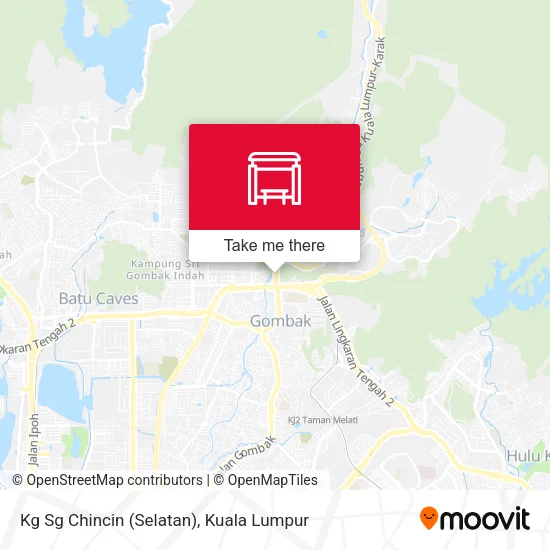 Kg Sg Chincin (Selatan) map