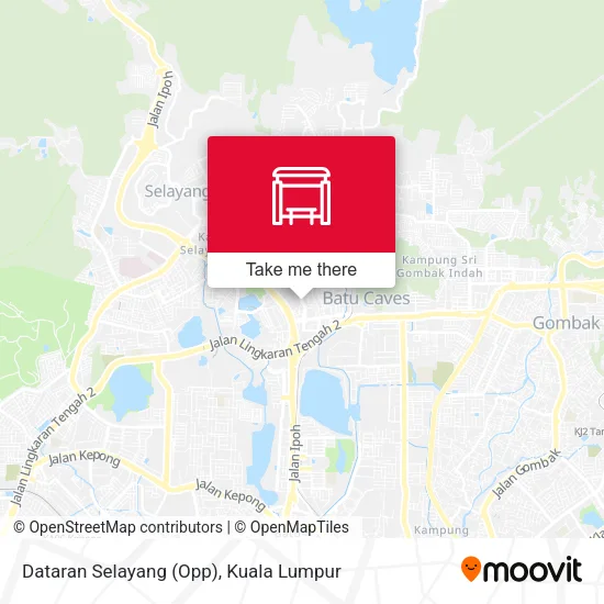 Dataran Selayang (Opp) map