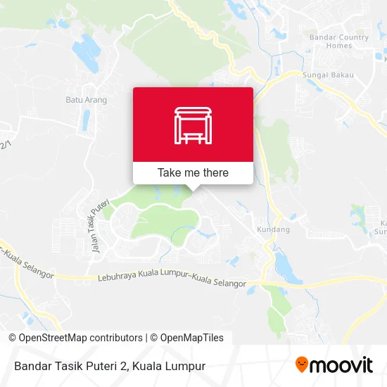 Bandar Tasik Puteri 2 map