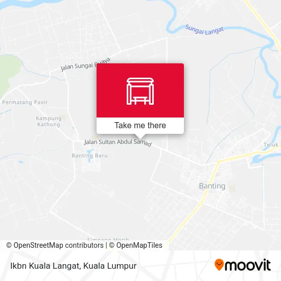 Ikbn Kuala Langat map