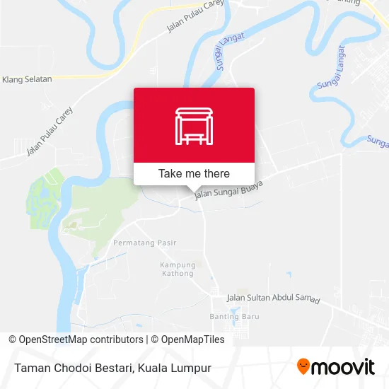 Taman Chodoi Bestari map